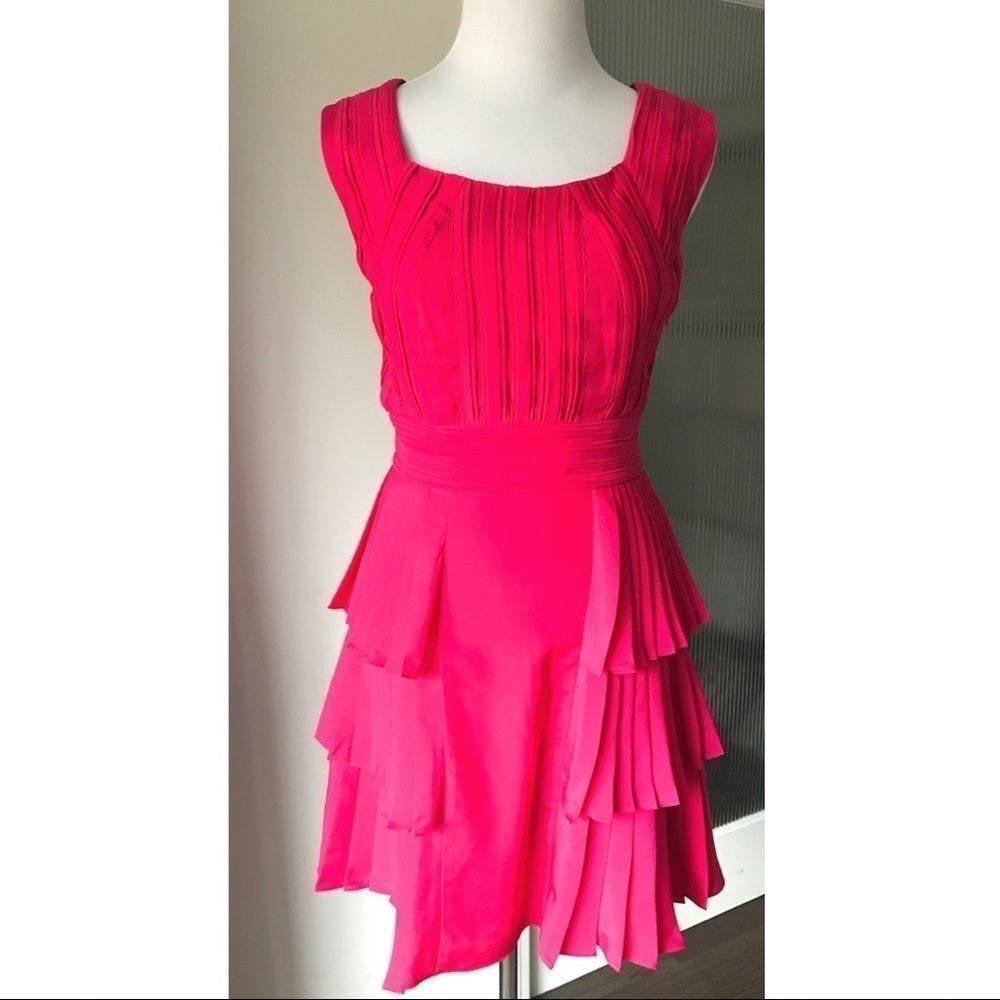 Reiss dress with pleated details